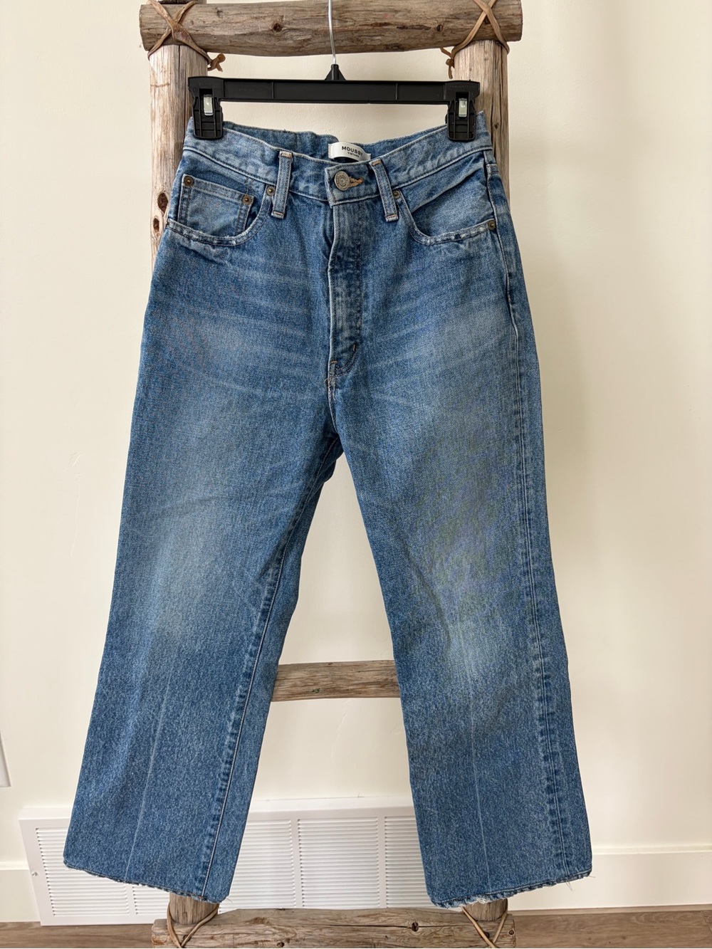 Moussy Vintage slim straight leg jean